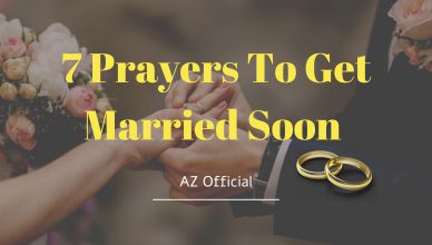 7 Prayers to Get Married Soon