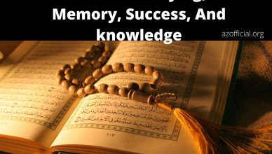 Dua for Studying, Memory, Success, And Knowledge