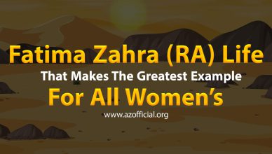 Fatima Zahra (RA) Life