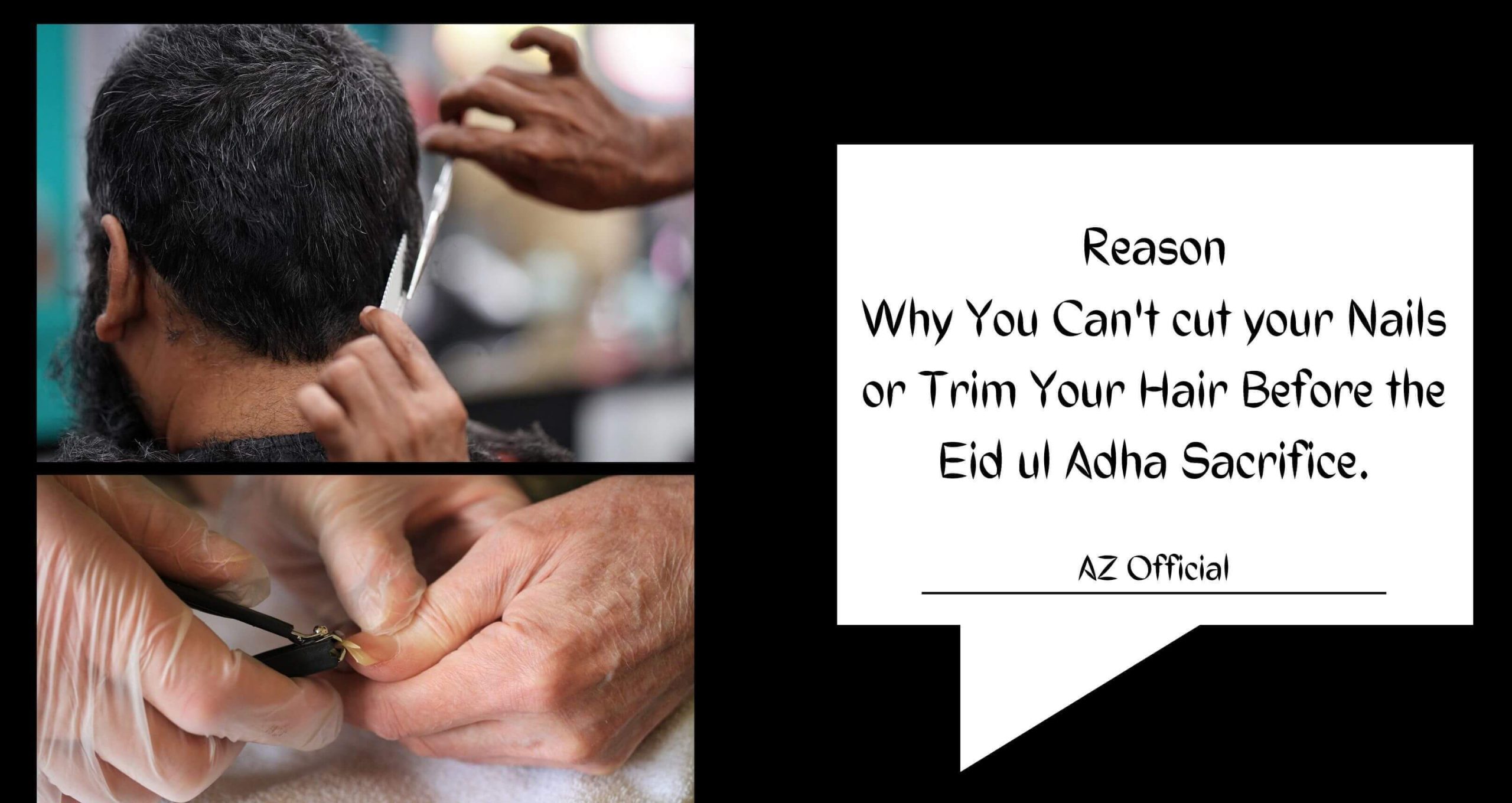 Hair And Nail Trimming Before Eid Ul Adha