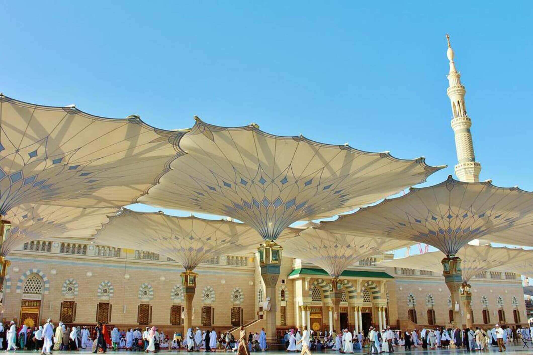 Holy Mosques Body Offering Pilgrims And Services Media Content