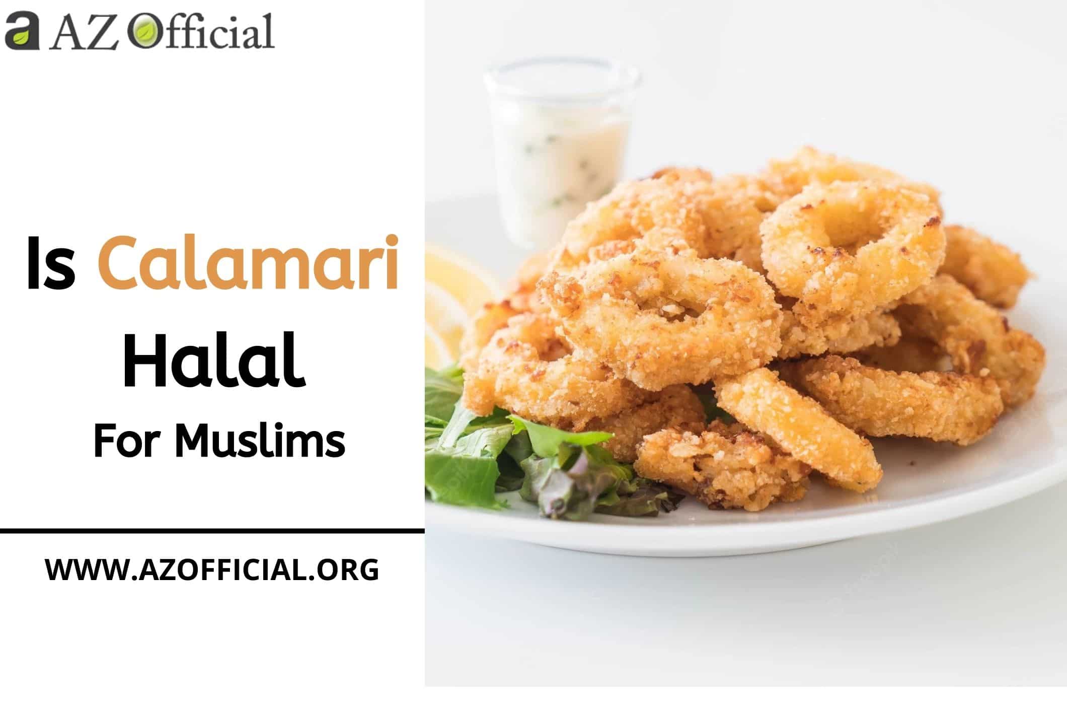 Is calamari halal For Muslims