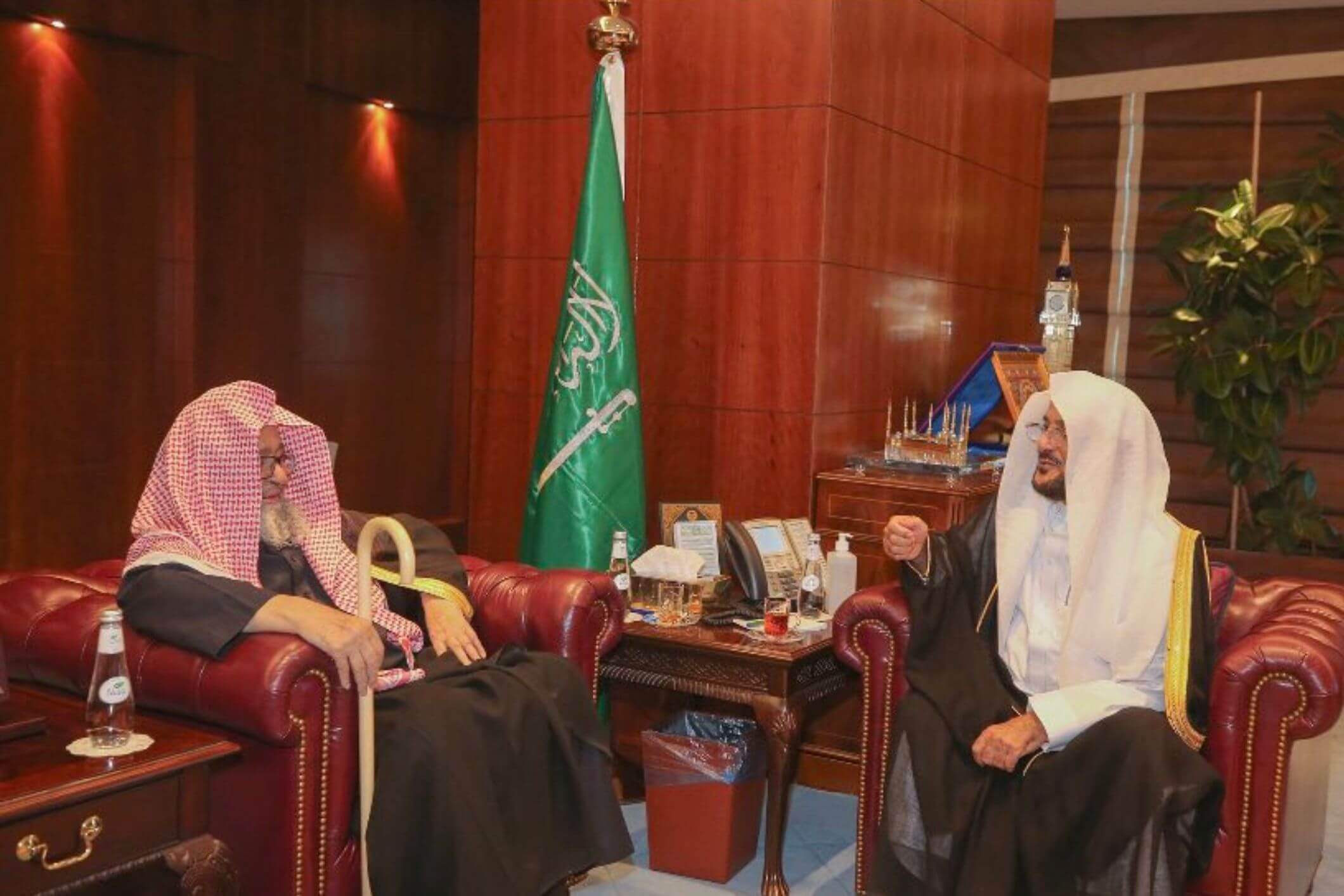 Saudi Arabia's Islamic Affairs Minister Leads Interfaith Talks
