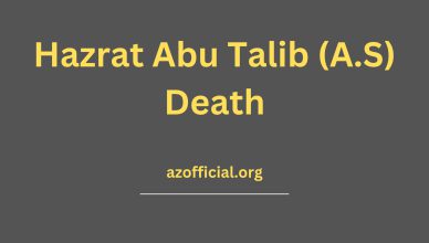 Hazrat Abu Talib (A.S) Death