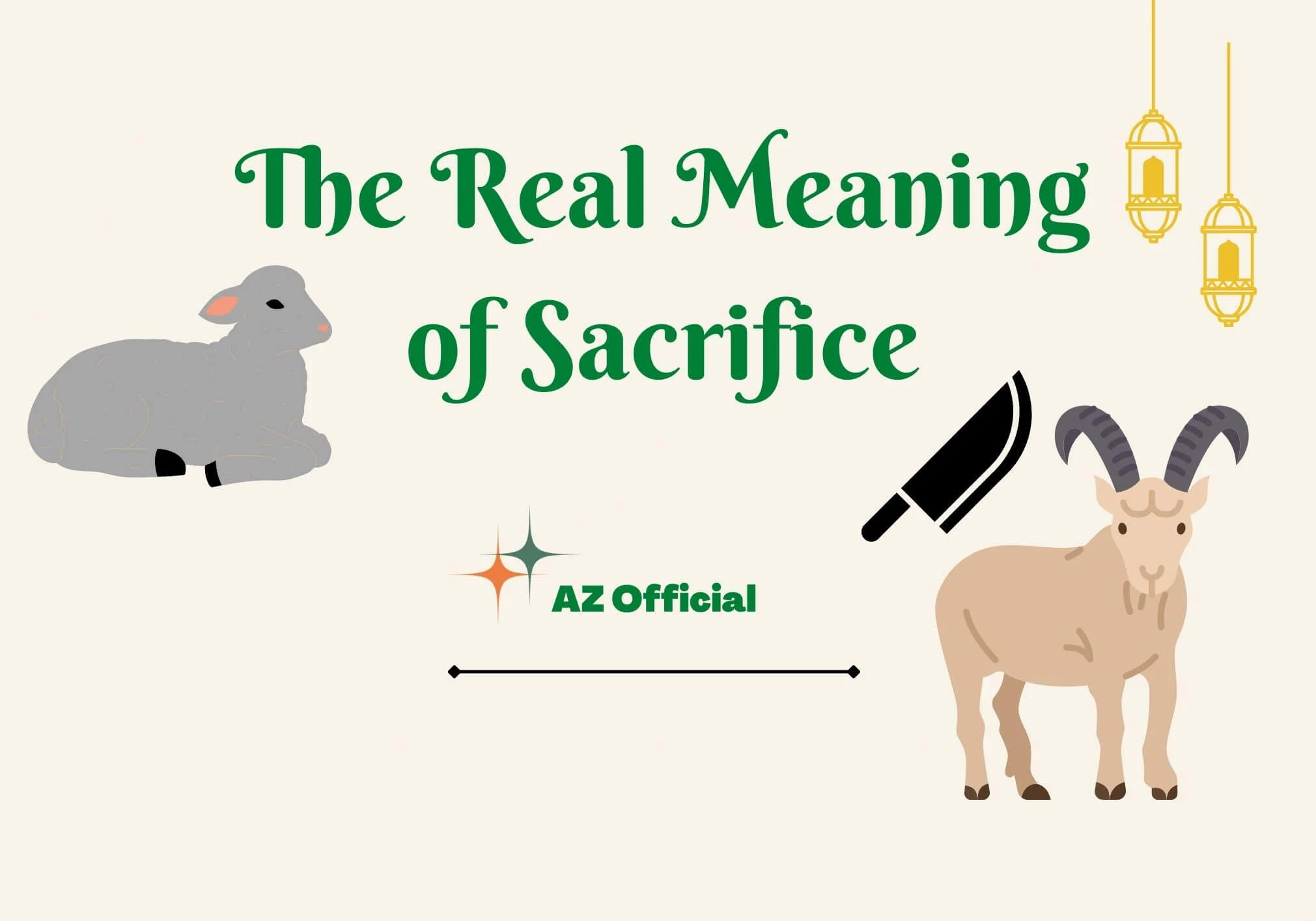 The Real Meaning of Sacrifice