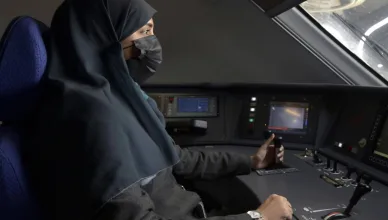 Hijabi Women Drive Fast Trains To Mecca As The Workforce Changes