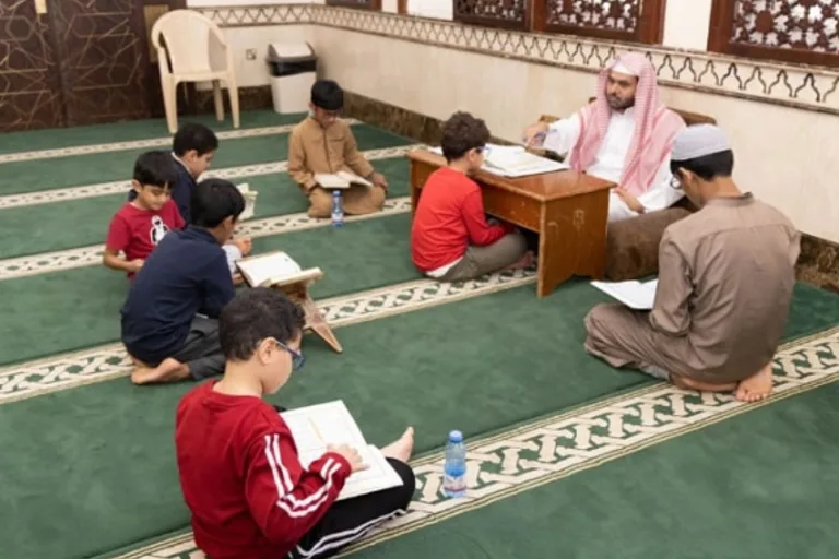 In Dar Al Salam Center Students Learn Quran, Islamic Values