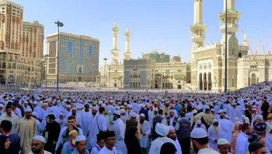 Millions Of Peoples Arrive In Makkah For Hajj