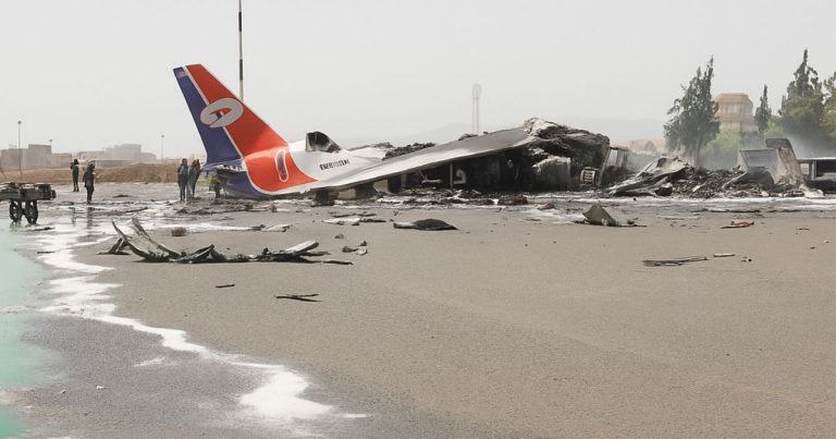 Israeli Strike Destroys Yemenia’s Last Plane for Hajj