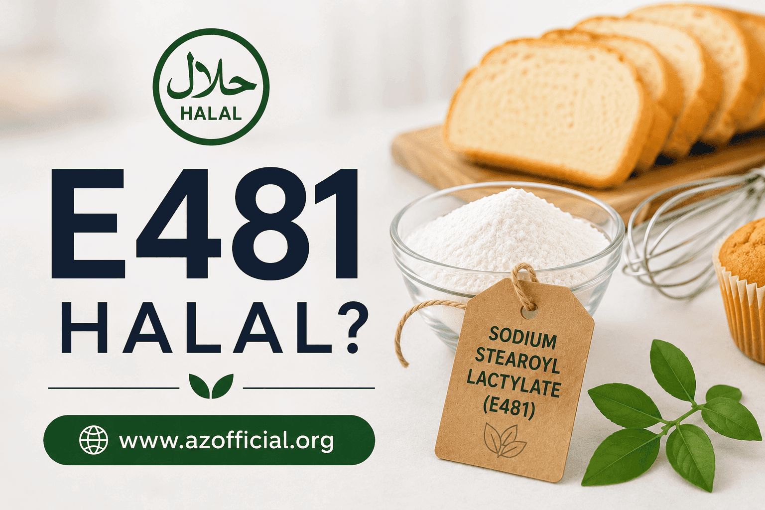 Is Sodium Stearoyl Lactylate Halal
